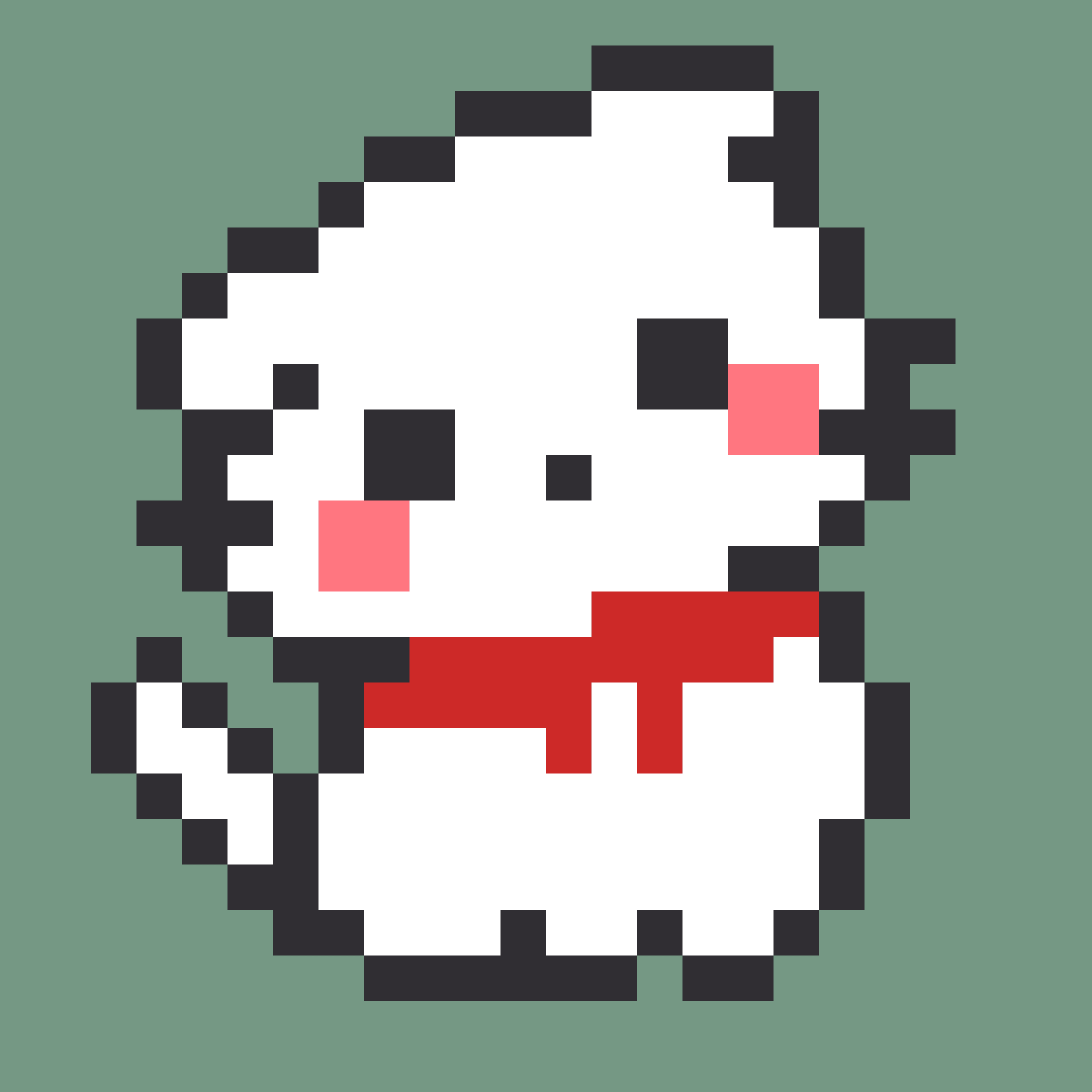 White Whiskers pixel art kit